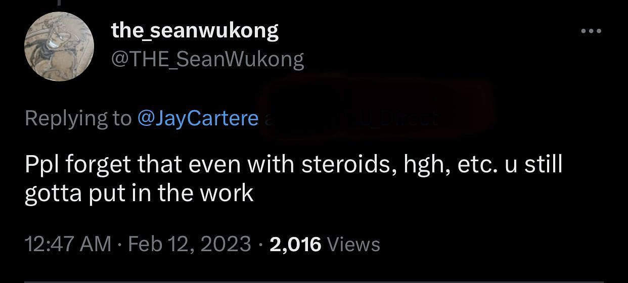 Screenshot of user the_seanwukong's tweet (Image via Twitter)